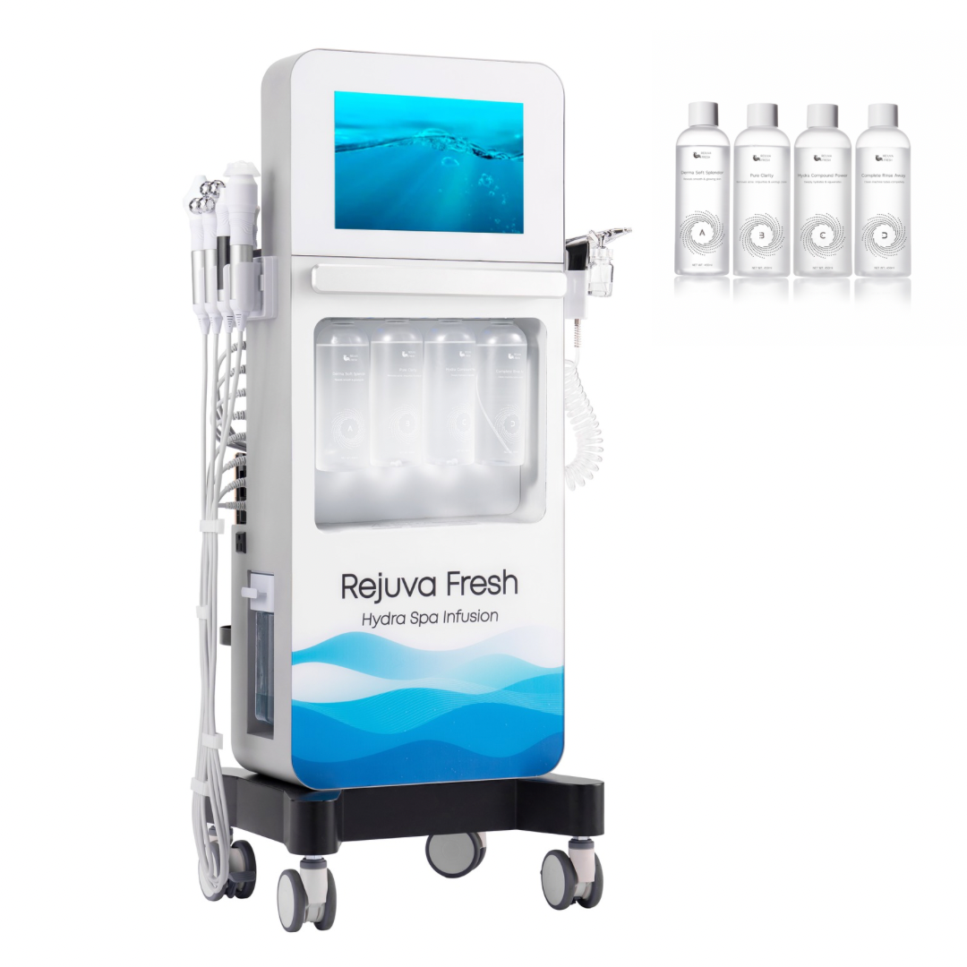 18 in 1 Hydra Spa Infusion Ultra Glow | Aqua Facial System for