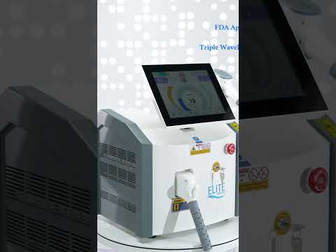 Elite Smooth™ Portable Diode Laser Hair Removal Machine – 3 Wavelengths + Skin Rejuvenation