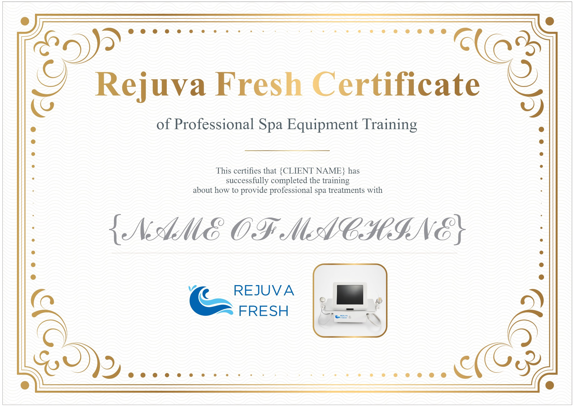 Certificate of Completion