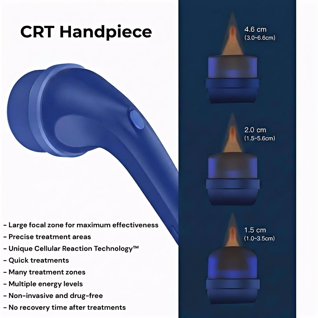 Replacement Handpieces for Focused Shockwave Machine