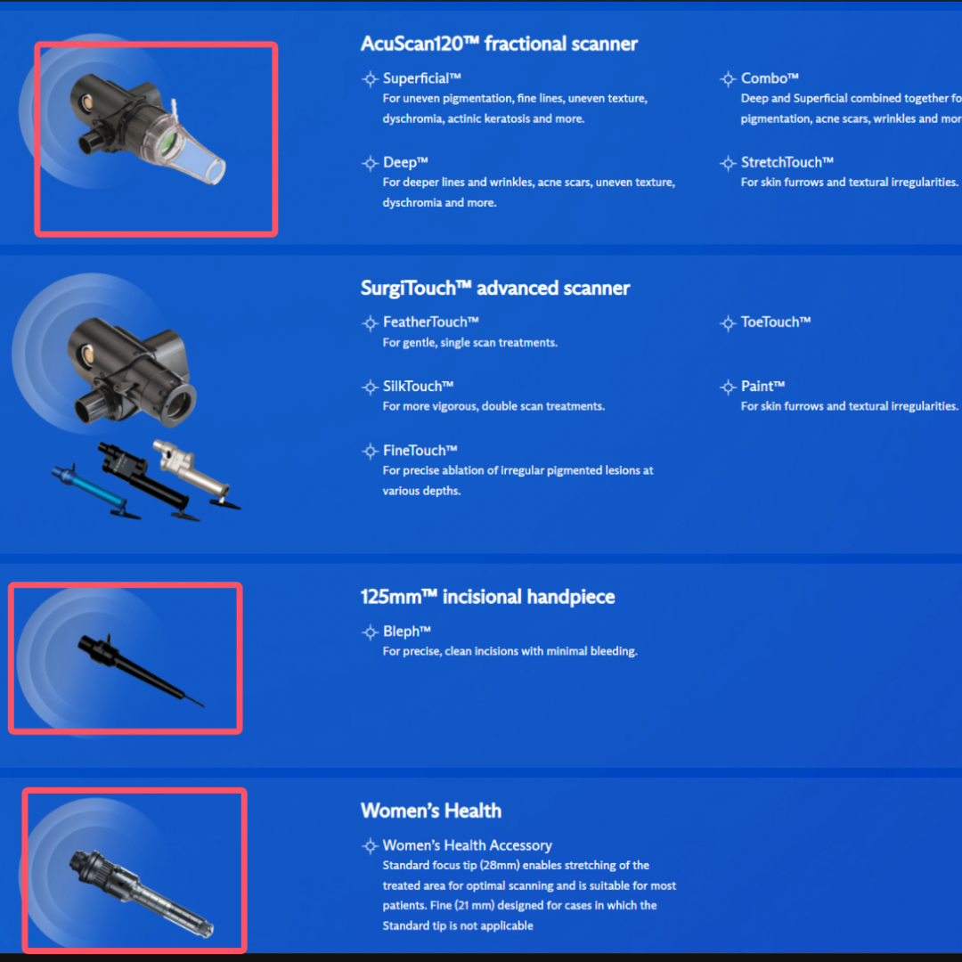 CarbonFrax™  Pro CO2 Fractional Laser