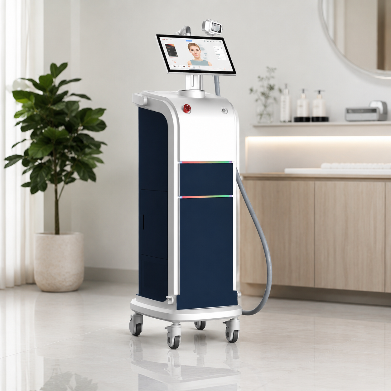 EliteLase ICE Platinum™ Stack Diode Laser (3 Wavelengths, 4 Spot Sizes, Skin Rejuvenation)