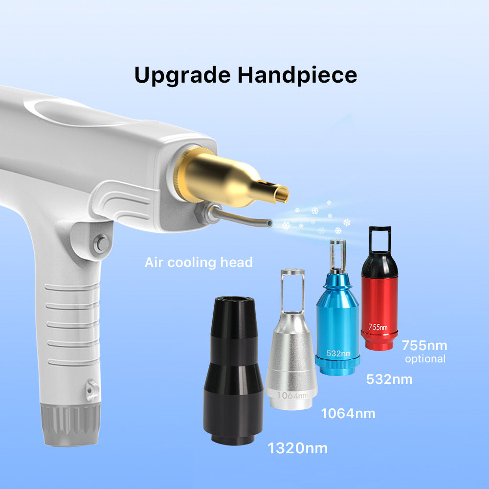 NDPlus Laser d'élimination de tatouage avec souffleur d'air froid