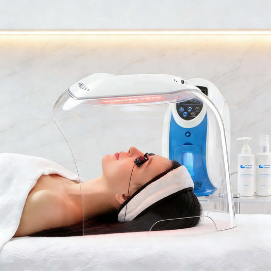 Oxi-INFUSE™ Oxygen Facial Machine (O2 + Light Therapy)
