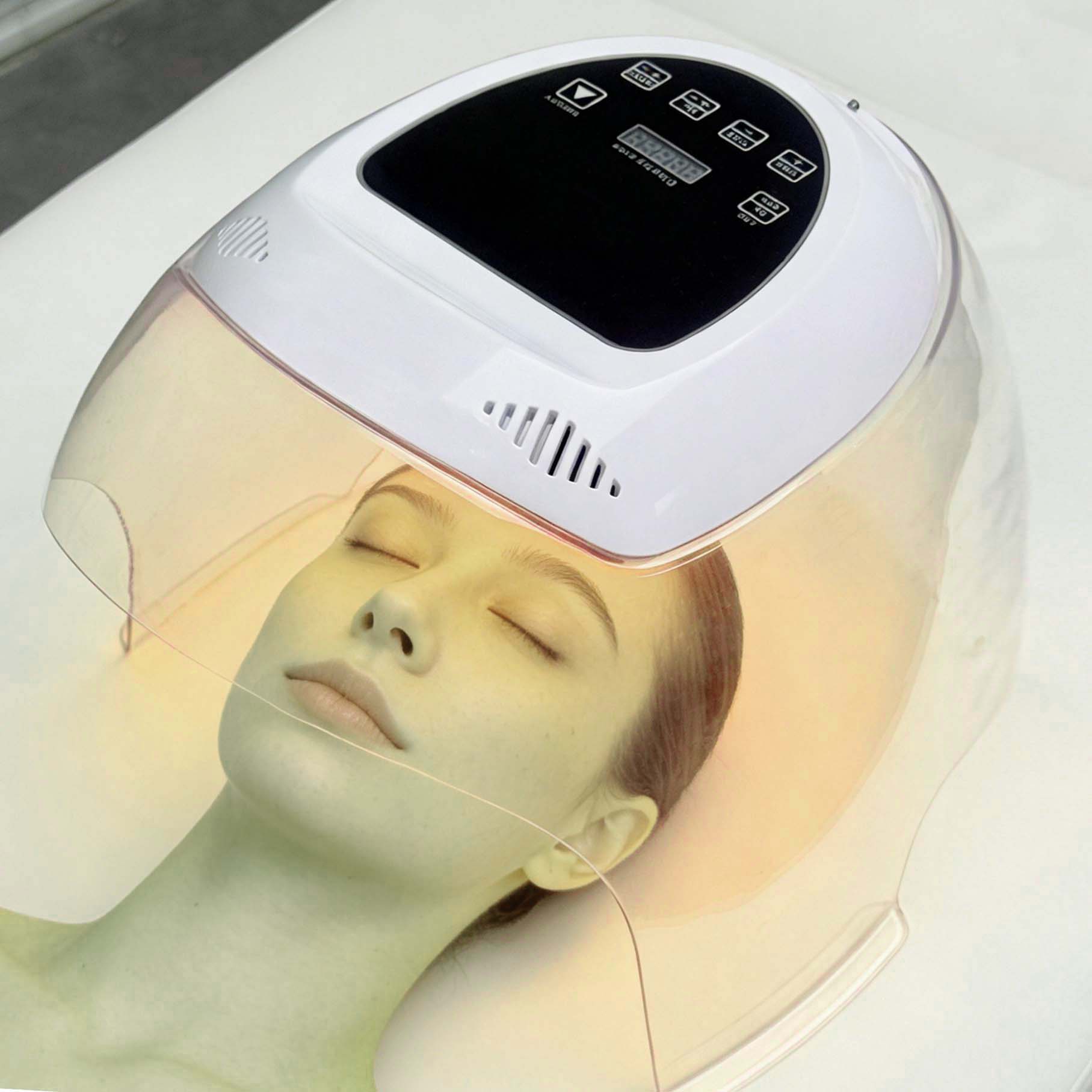 Oxi-INFUSE™ Oxygen Facial Machine (O2 + Light Therapy)