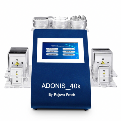 2026 Adonis™ II 40K 6 in 1 Cavitation Machine for Fat Blasting
