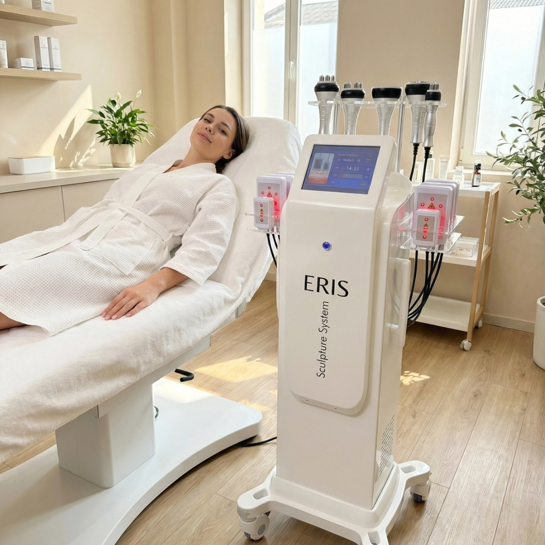 Eris Lipo Cavitation Machine 6 in 1 Professional | 20KHz Eris Lipo Cavitation Machine 6 in 1 Professional | 20KHz