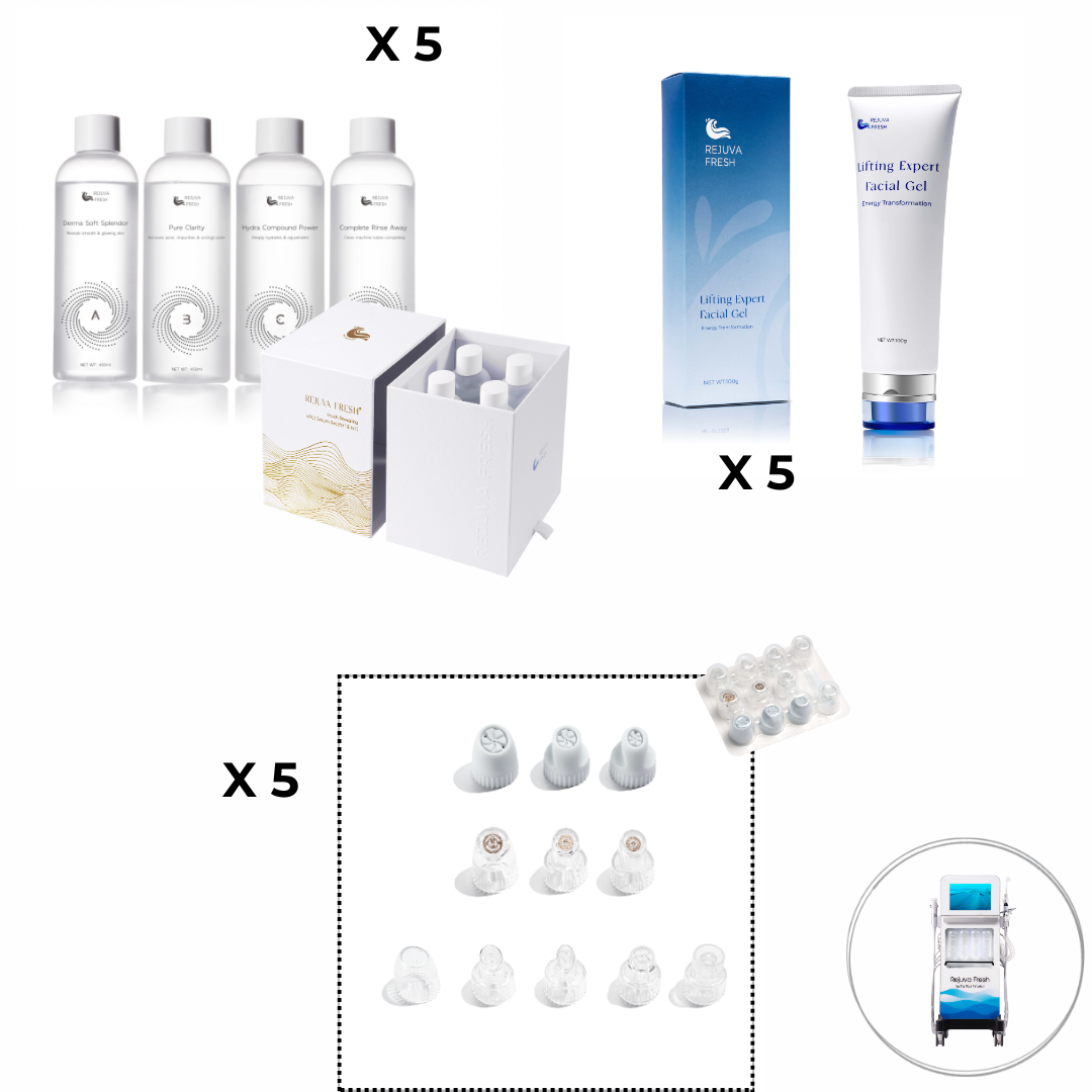 Essential Consumables for 18 in 1 Hydra Spa Infusion Ultra Glow